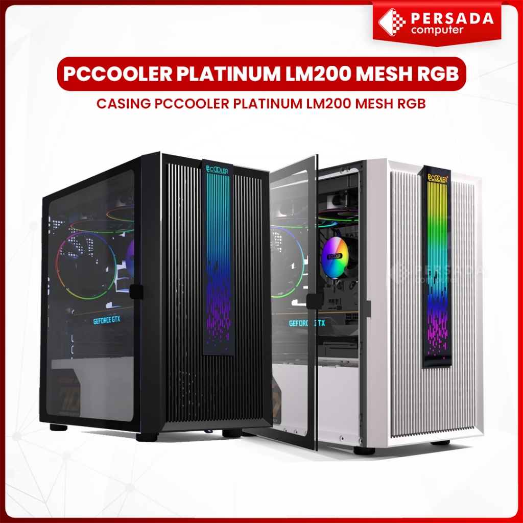 CASING PCCOOLER PLATINUM LM200 MESH RGB