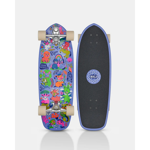 Surfskate Impala Neptune Surf Skate Board - 30" Char Bataille / Jual Fullset Skateboard Impala Indon