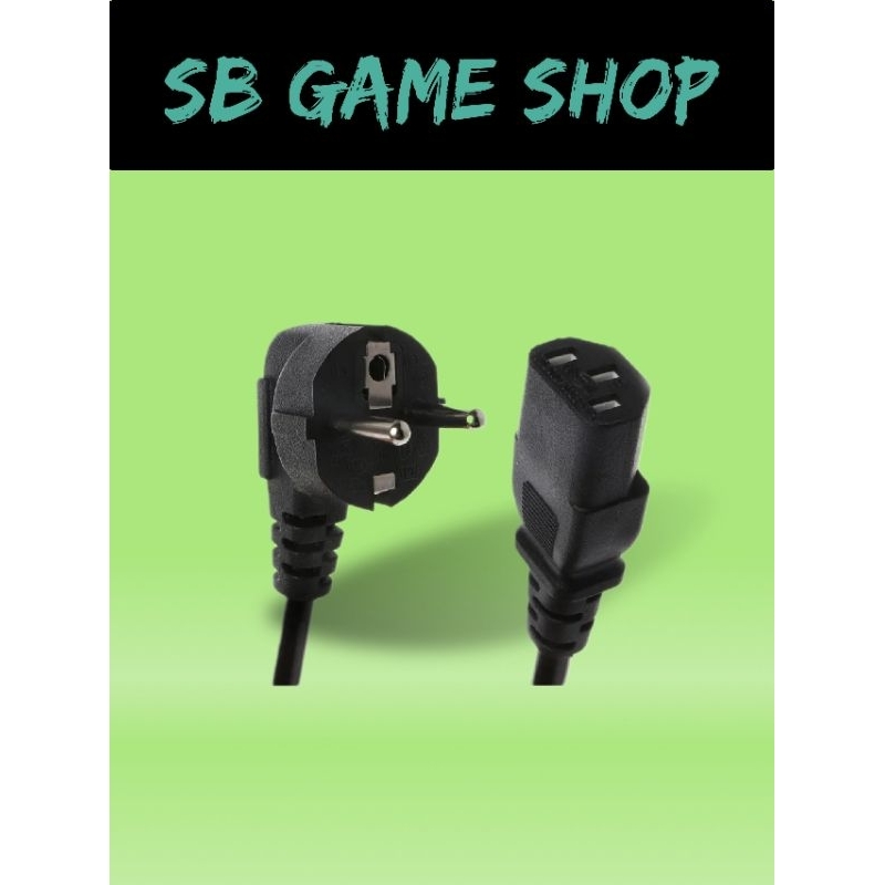 KABEL POWER PS3 FAT/PC/MAGICKOM/PS4 PRO / KABEL POWER LISTRIK PS3 FAT
