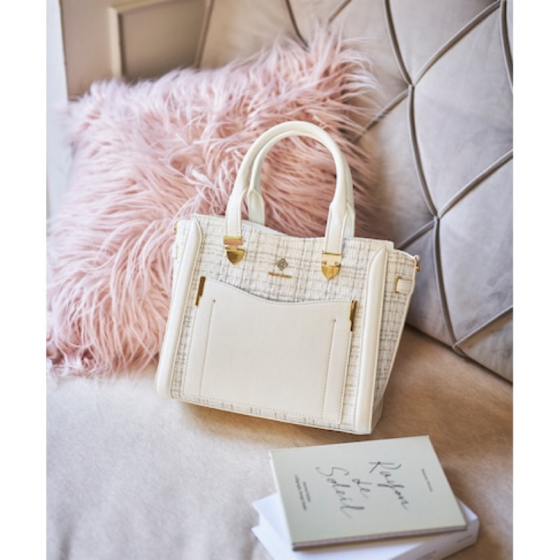 ORIGINAL AUTHENTIC SAMANTHA VEGA TOTE TWEED