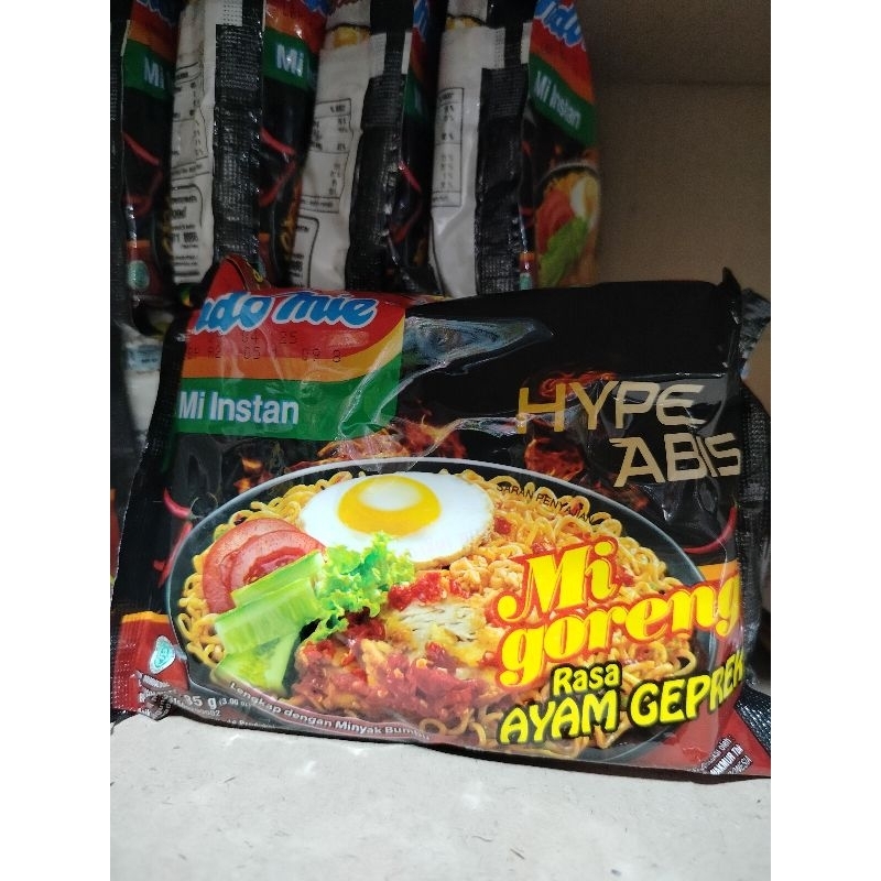 

INDOMIE GORENG AYAM GEPREK PEDAS 5PCS