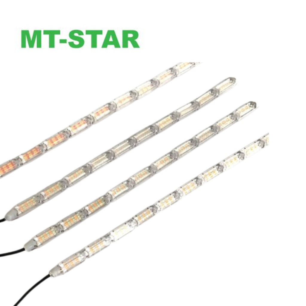 【MT STAR】 Lampu Alis Crystal Sen Motor 2 Warna Sen Kuning Running