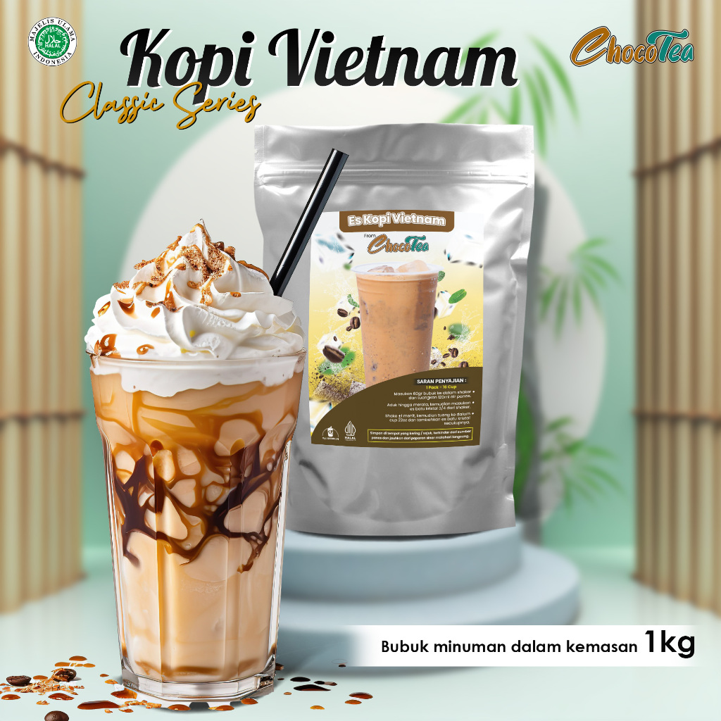 

BUBUK MINUMAN ES KOPI VIETNAM 1KG / SERBUK SEDUH ANEKA RASA / ICE SHAKE ES KEKINIAN / POWDER COFFEE COFE COFEE COFFE CHOCOLATE COKELAT VIRAL BANYAK PILIHAN VARIAN KEMASAN 1 KG 1000GRAM 1000 GRAM ENAK NIKMAT CREAMY LEZAT SUPPLIER DISTRIBUTOR