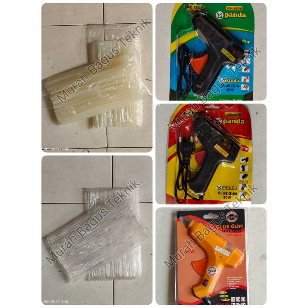 

Glue Gun / Glue Stick / Lem Bakar / Lem Tembak / Lem Lilin / Glow Stick