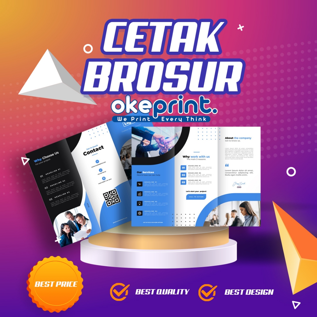 

OKEPRINT | CETAK BROSUR 1 SISI / 2 SISI A3+ 1 RIM 500 LEMBAR MURAH