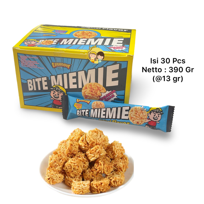 

GROSIR - Mie Bite Snack 30 X 13 Gr Rasa Original by Jadoel_Snack