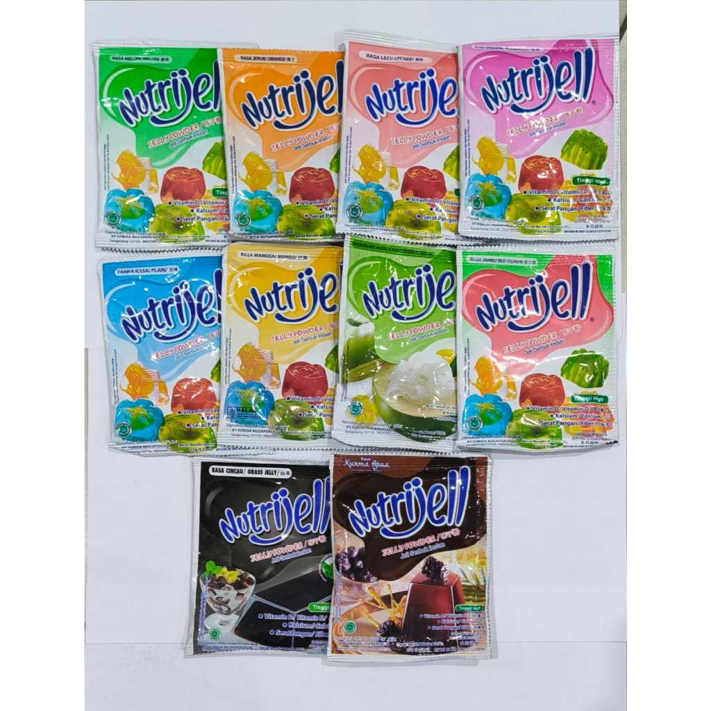 

NUTRIJELL VARIAN BUAH NUTRIJEL RASA BUAH JELLY POWDER