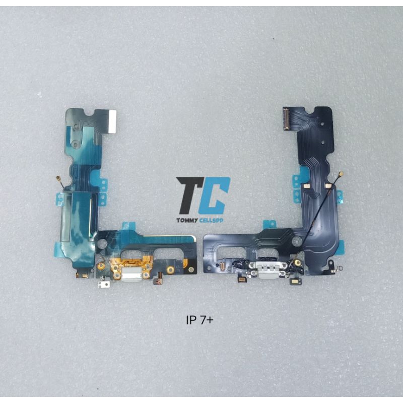 FLEXIBEL FLEXIBLE FLEKSIBEL IPHONE 7 PLUS CON CONNECTOR KONEKTOR TC CAS CHARGER MIC