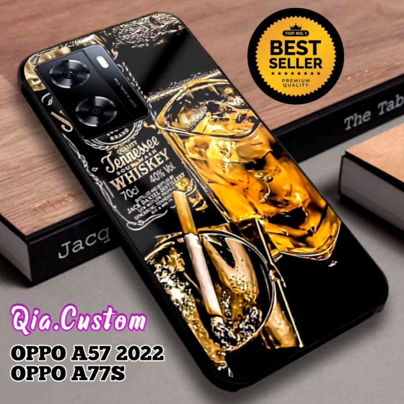 Promo COD Case Oppo A57 2022 / Oppo A77S Terbaru Fashion Gambar Motif Aesthetic  Casing Hp Case (165