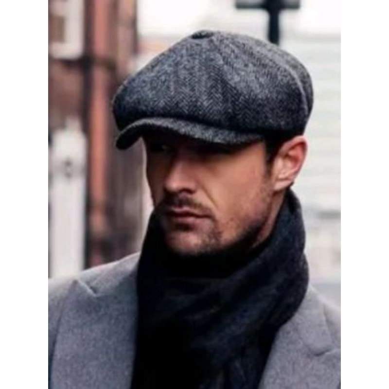 Topi Vintage Topi Newsboy Topi klasik Topi Apolo Dewasa Pria Wanita