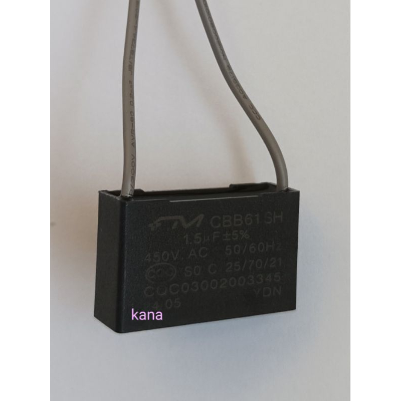 Kapasitor Kipas 1.5uf 450v