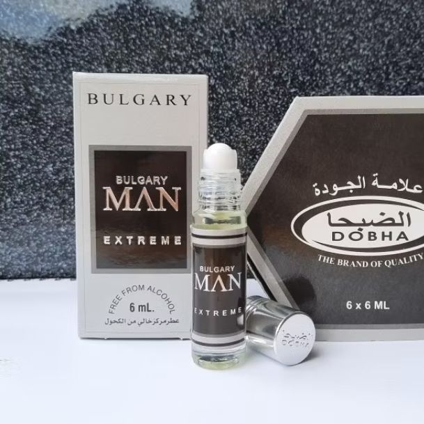Parfum BULGARI EXTREME Dobha Kemasan 6ml Roll On Non Alkohol