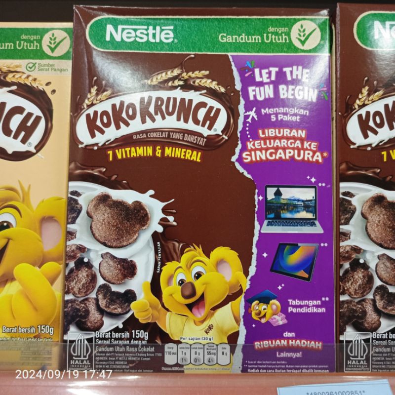 

Nestle kokocrunch coklat 150gr box