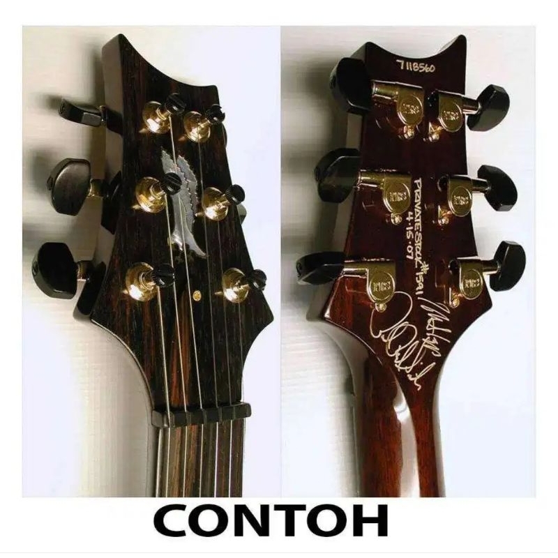 DRYER TUNING MACHINE GITAR PRS PAUL REED SMITH GUITAR USA PHASE II LOCKING TUNER GOLD WITH  EBONY PE