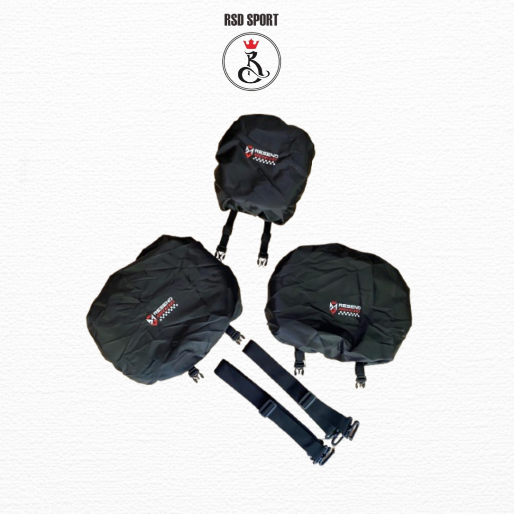 TAS MOTOR SAMPING DAN BELAKANG DAN PAKET SIDE BAG KIT HONDA WIN DAN ALL Motor By RESEND ADVENTUR