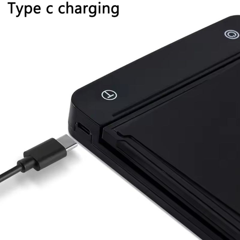 Bardonshop - Timbangan Kopi Digital Kf002 Coffee Scale Usb Type-C Kitchen Scale