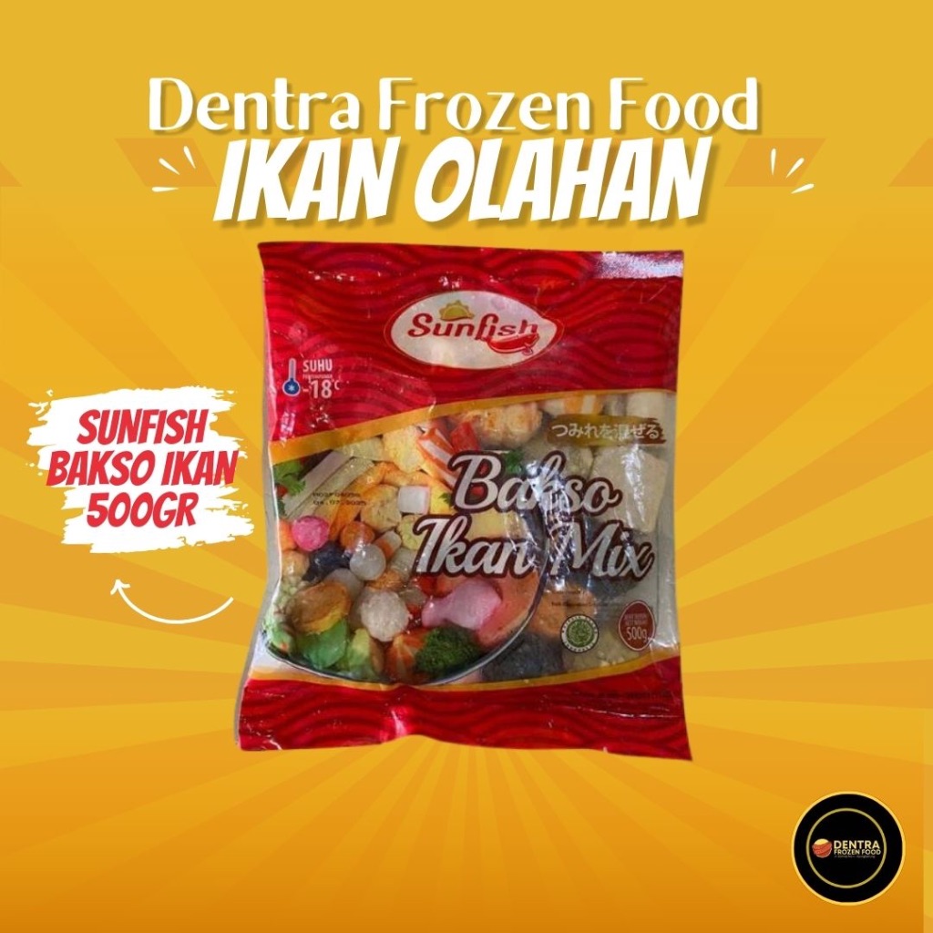 

SUNFISH BAKSO IKAN MIX 500GR