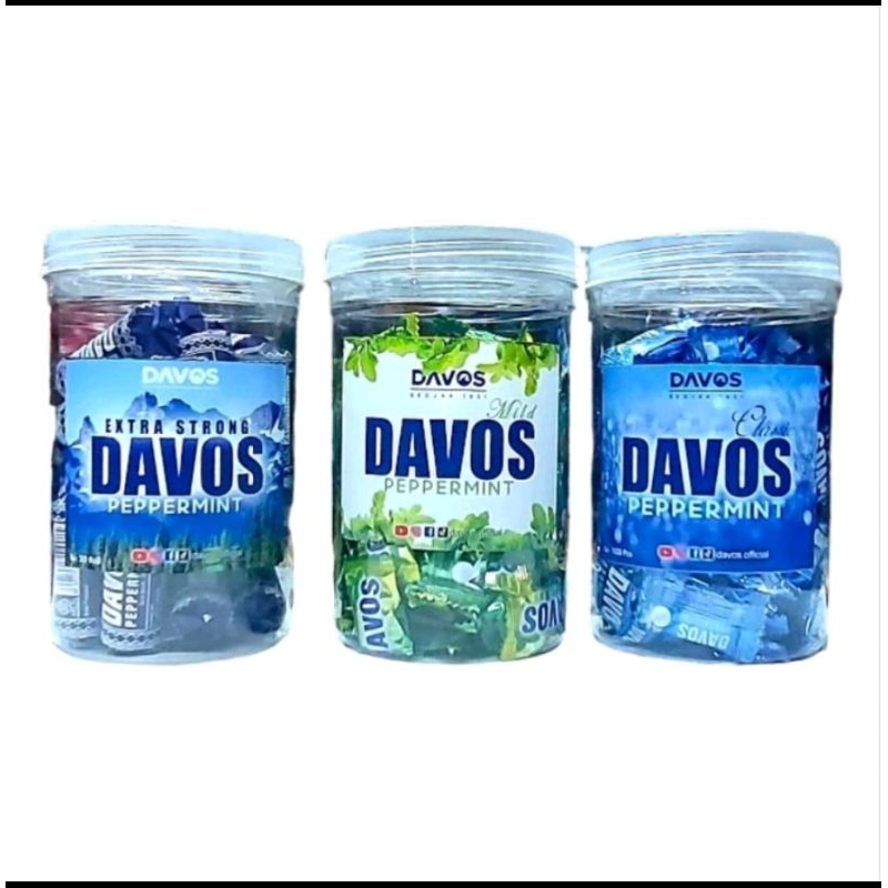 

Permen Davos Mint Kemasan Toples