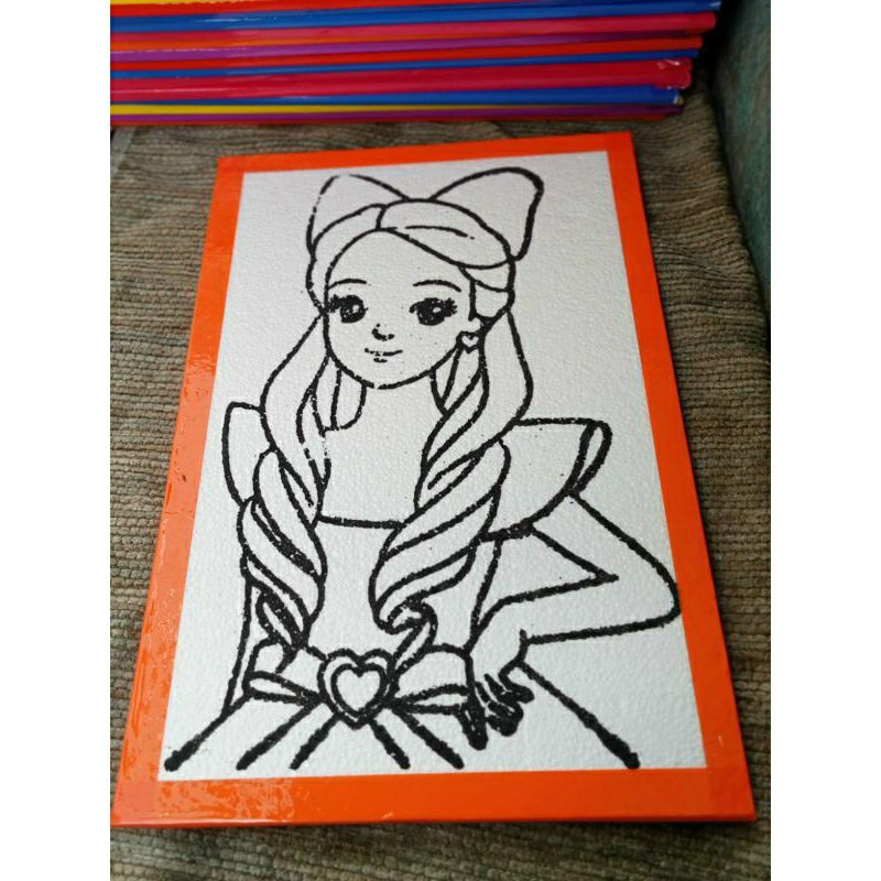 

SAYANG ANAK 4 PICS/LUKISAN/STYROFOAM LUKIS/GABUS LUKISAN