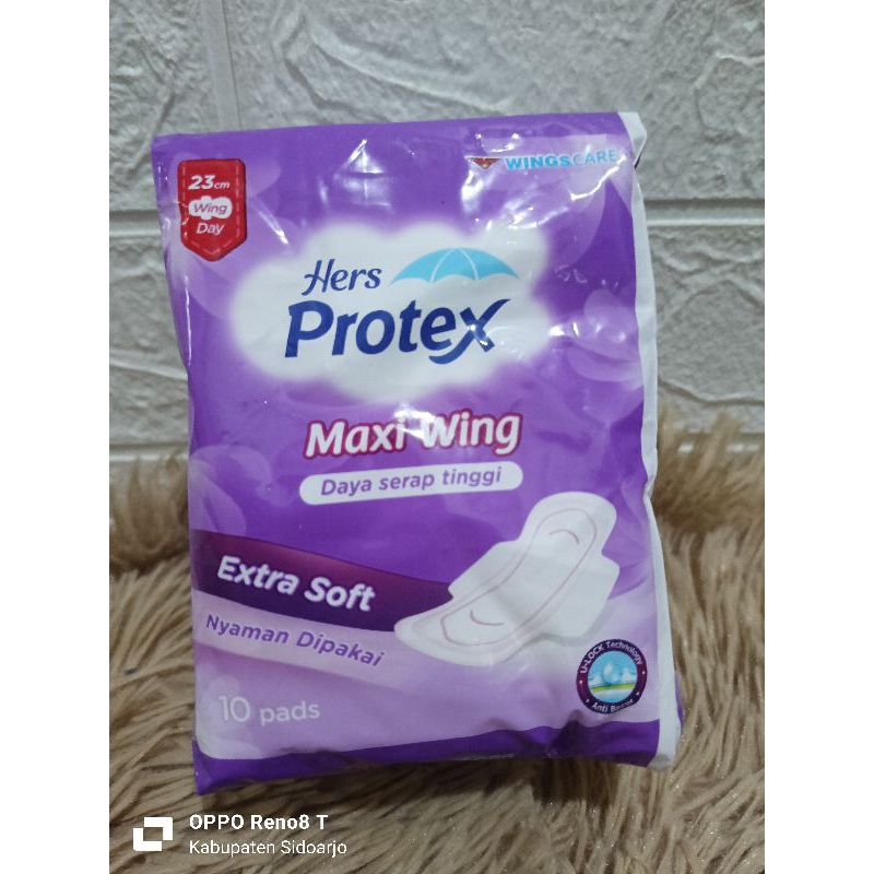 Hers Protex Softcare Pembalut Maxi wings 10pads
