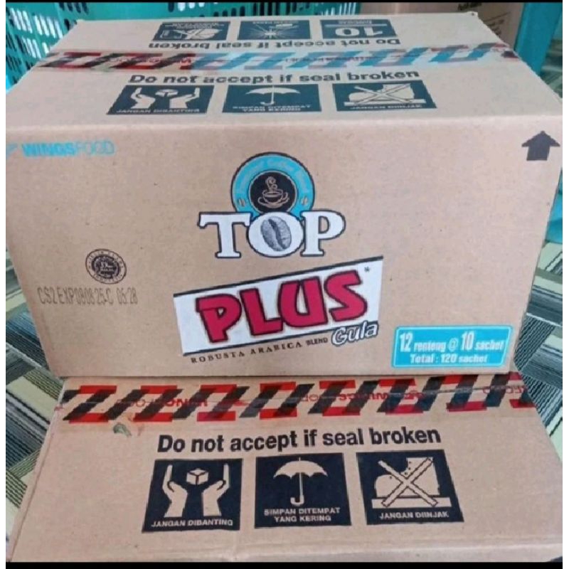 

TOP Coffee Plus [18gram/120 sachet / 1 Karton ]