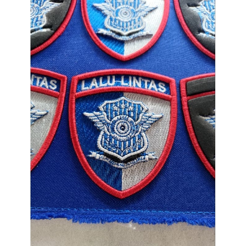 Bordir Logo Polisi Lalu Lintas Badge Polantas Terbaru