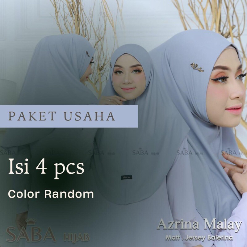 PAKET USAHA // AZRINA MALAY // HIJAB INSTAN // SABA HIJAB