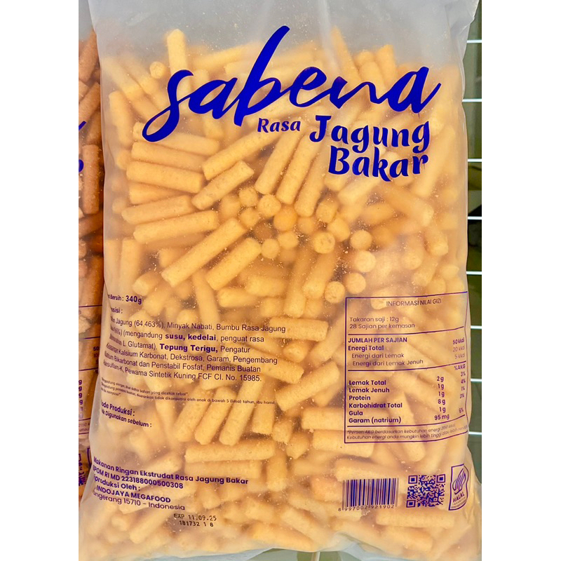 

(340 GRAM) SABENA rasa JAGUNG BAKAR