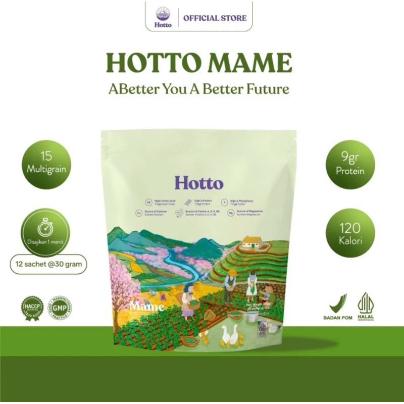 

Hotto Mame Protein Multigrain with Edamame