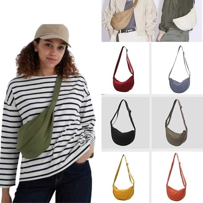 Waist bag Half Moon Bag / Tas bahu slempang wanita (ala Uniqlo)