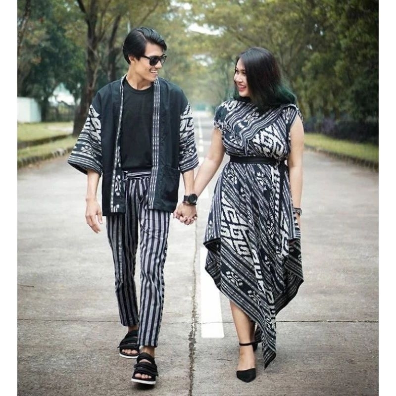 OUTER BLAZER CARDIGAN KEMEJA KIMONO PRIA / WANITA UNISEX | TENUN ATBM  TROSO JEPARA