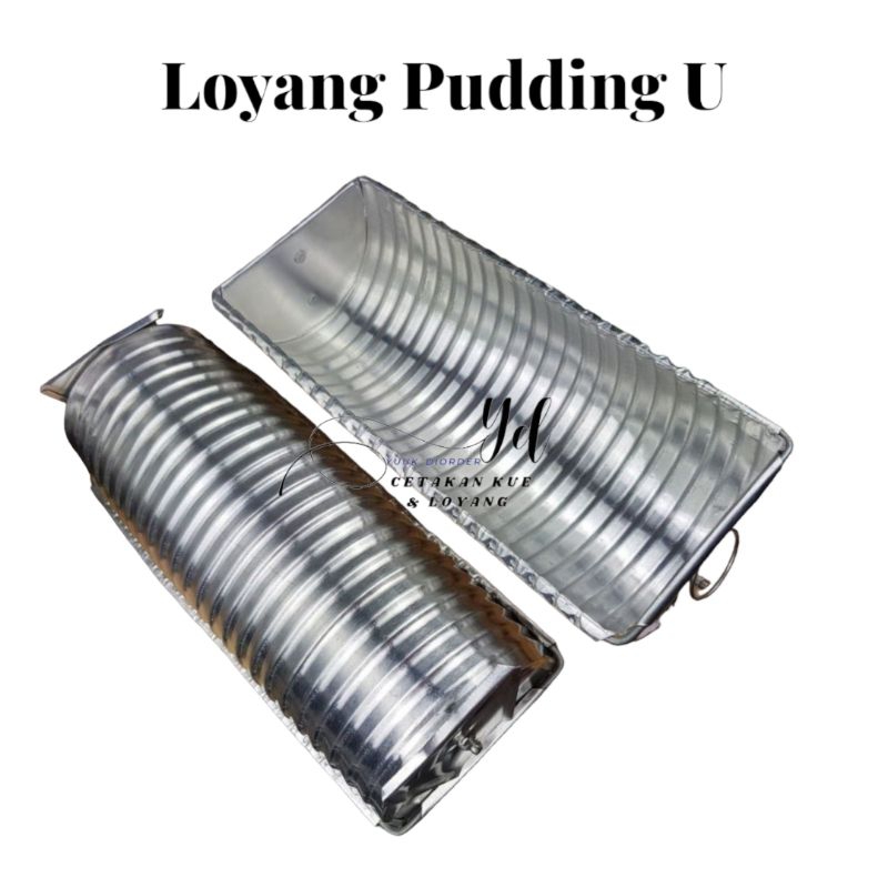 Cetakan Loyang Kue Pudding Agar Agar Jelly Semangka Ringgik U Ringgik V bolu semangaka