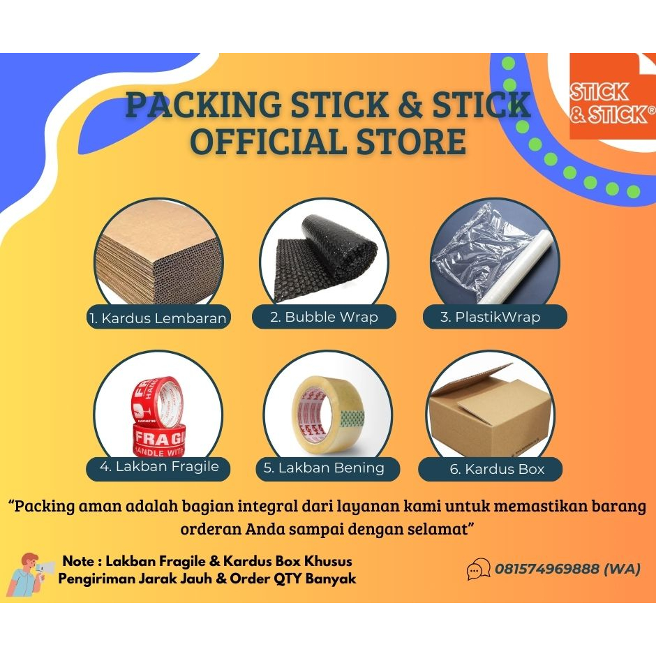 

ghg A4 Sticker HVS Doff Ultimate Quality 250 Lembar