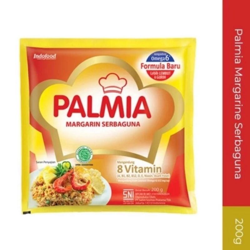 

Palmia margarin sachet 200 gr