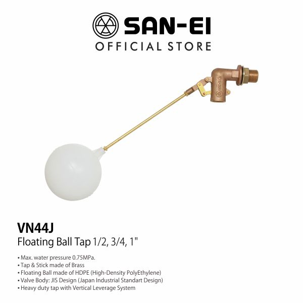 San-Ei Floating Valve Pelampung Air 1/2 inch - VN44J Tandon Air VN 44J