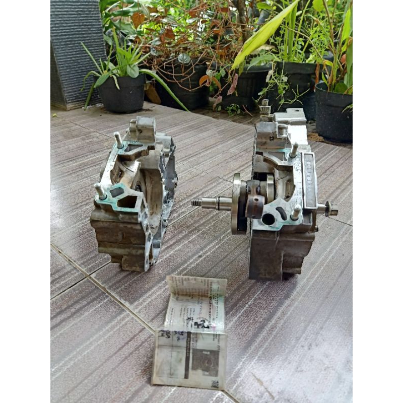 Crankcase Bandul Setang Seher Kawasaki Ninja RR Old + STNK
