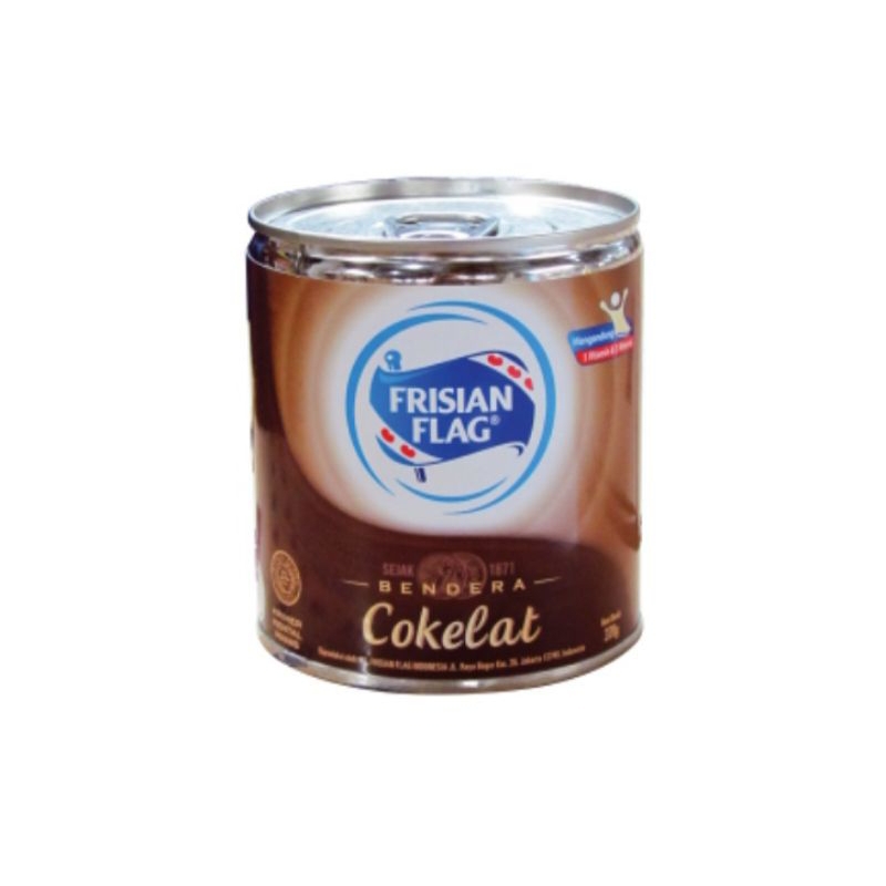 

Susu Kental Manis Frisian Flag Cokelat dan Putih 370g