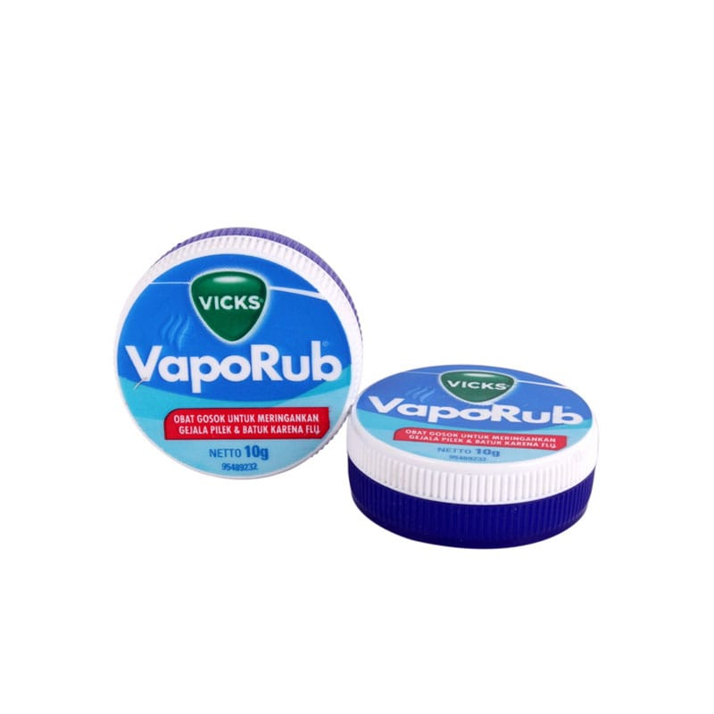 Vicks Vaporub 10 gr / 25 gr/untuk meringankan batuk pilek anak/balsem