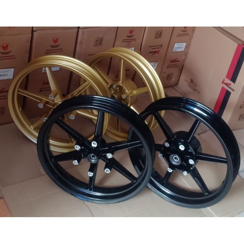 VELG/PELAK RACING V ROSSI SPRINT DERIK PALANG 6 LURUS PNP NINJA RR NEW NINJA RR OLD