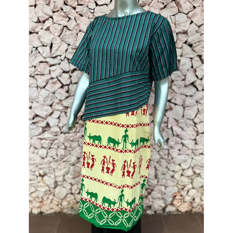 NEW - OERIP IND - Dress Tenun