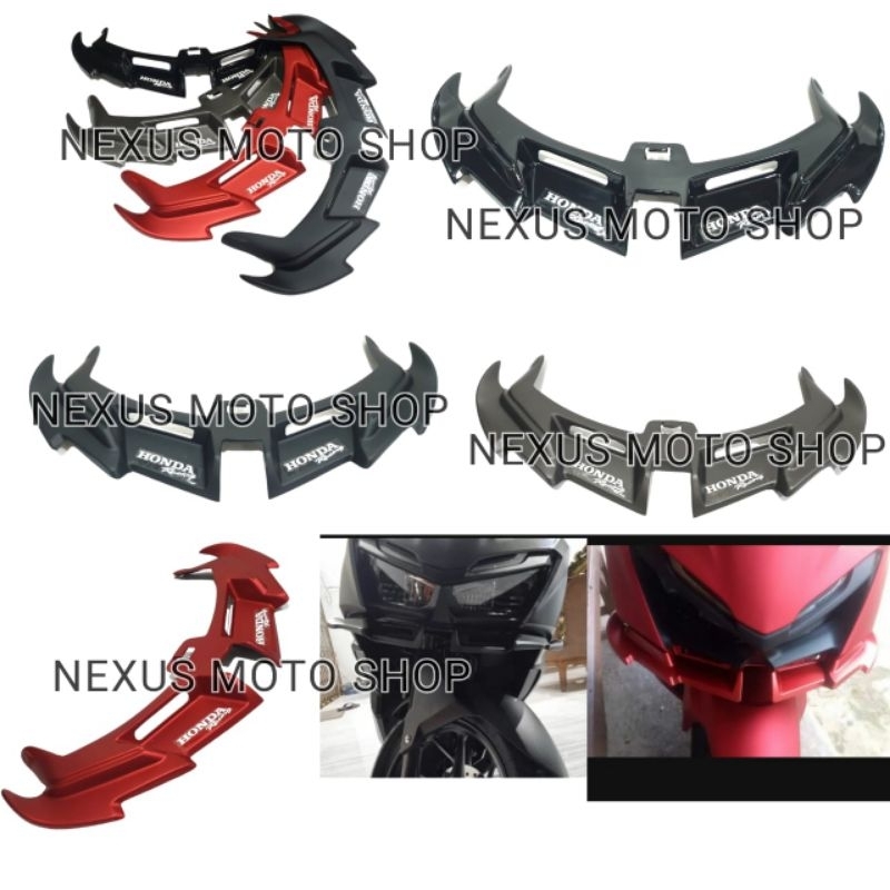 winglet vario 160 abs/ Vario 160 cbs winglet sayap depan new vario160 winglet vario 160 honda