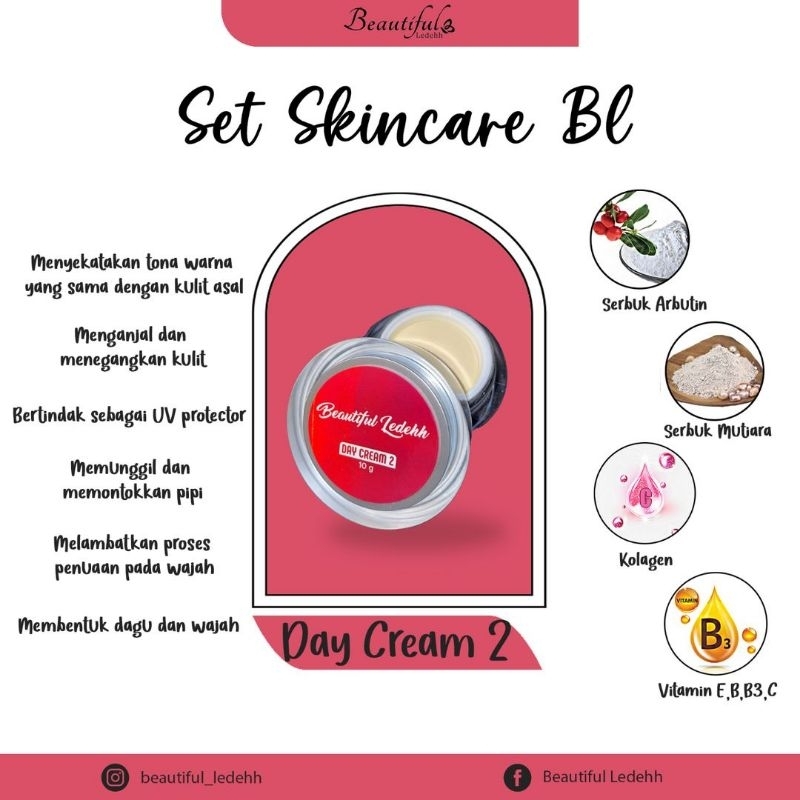 SUNSCREEN CREAM / DAY KRIM 2 BL SKIN CARE