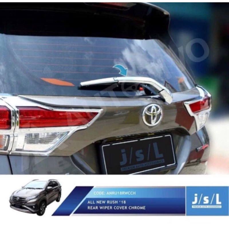 ALL NEW RUSH TERIOS 2018 2019 2020 2021 2023 2024 COVER WIPER BELAKANG BAGASI MOBIL COVER SAPU KACA 