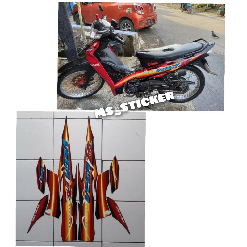 Sticker striping vega r new 2007