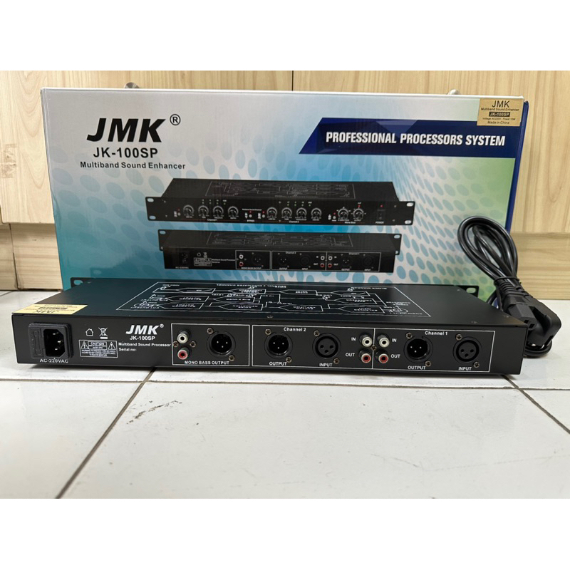 PROFESSIONAL PROCESSOR AUDIO SOUND SYSTEM JMK jk100sp ORIGINAL