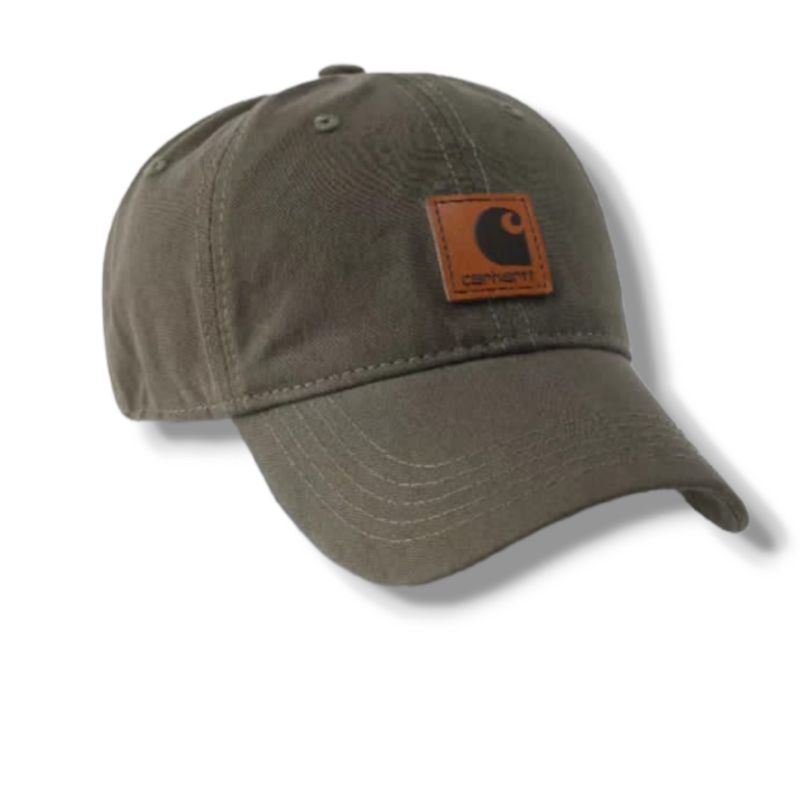 topi Carhartt Original classic logo olive hologram tag unisex