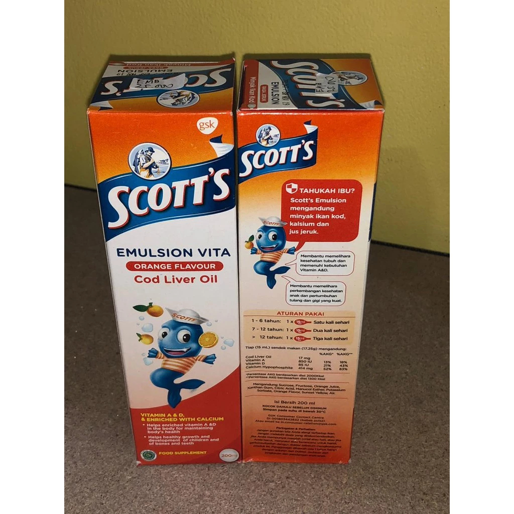 Scott's Emulsion Vita Orange 400 ml