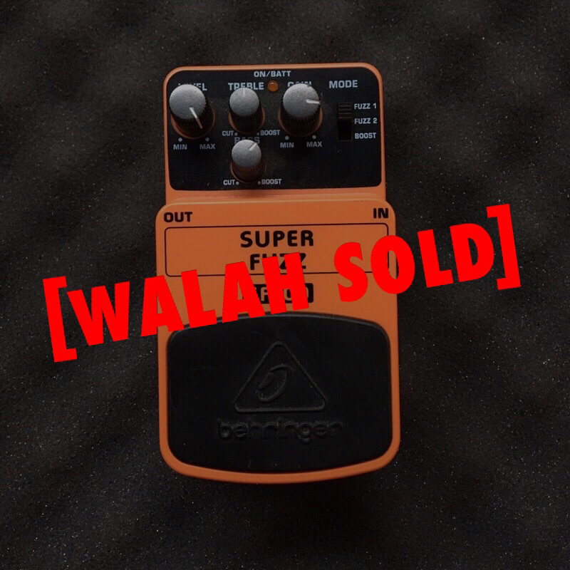 Efek Gitar Behringer Super Fuzz SF300