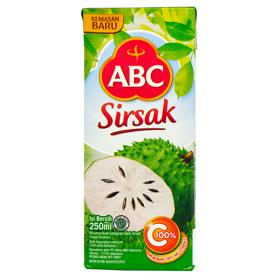 

Jus Buah Kemasan ABC Juice 250 ml