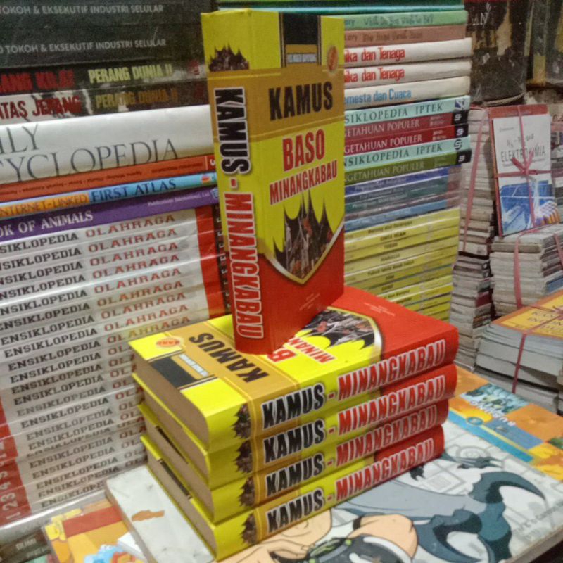 Buku Original KAMUS BASO MINANGKABAU Minangkabau - Indonesia Mutiara Sumber Ilmu